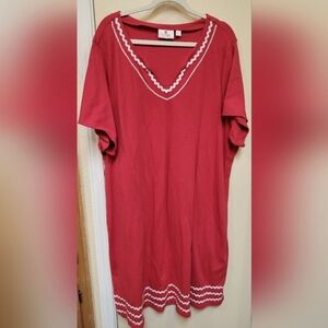 Red dress